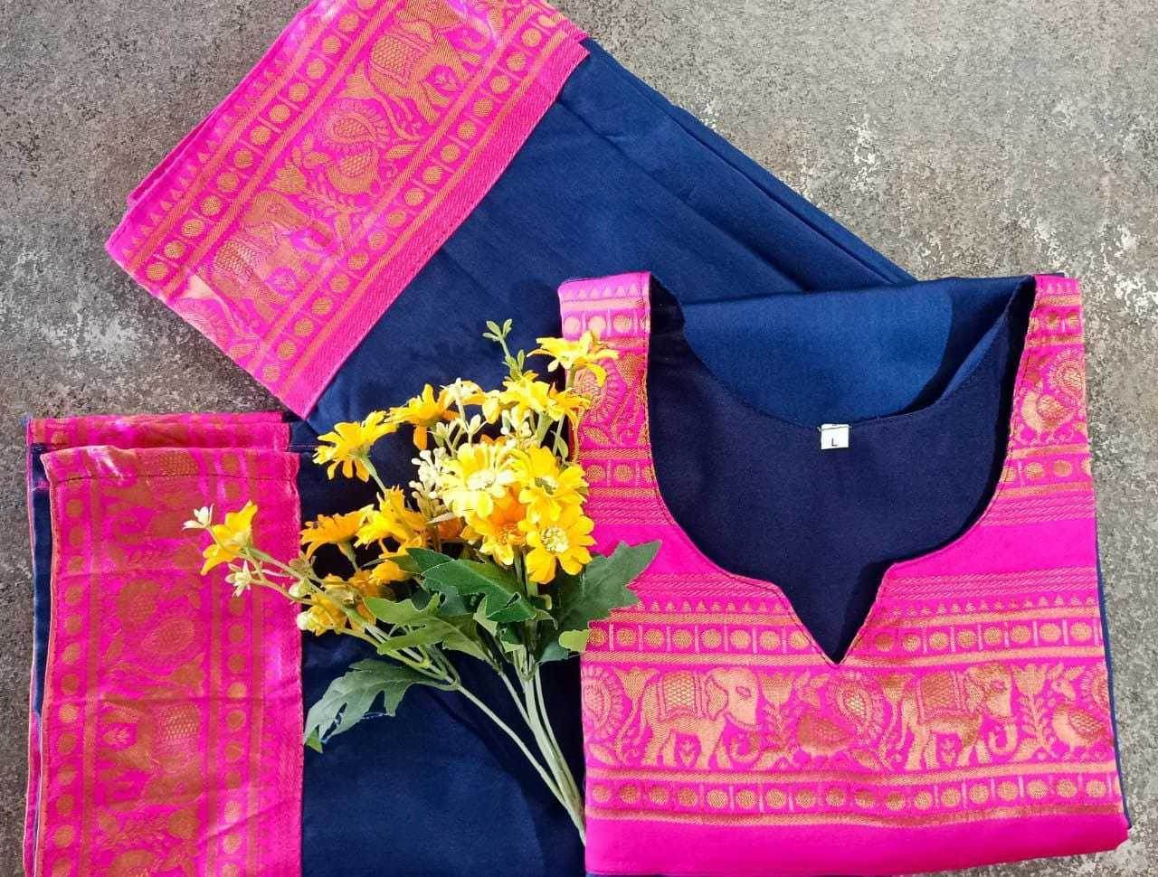 Soft Cotton Printed Round Neck Kurti - MYLUXURY LANE ENTERPRISE
